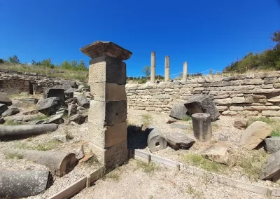 Yacimiento arqueológico de Santa Criz de Eslava